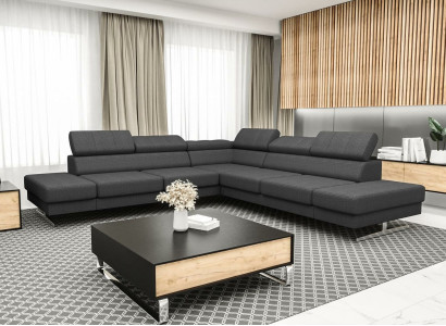 Design Sofa Couch Upholstery Living room L-shape Modern Elegant Living landscape new